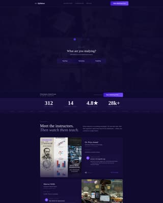 Sociology Education Specialist Professional Website Template