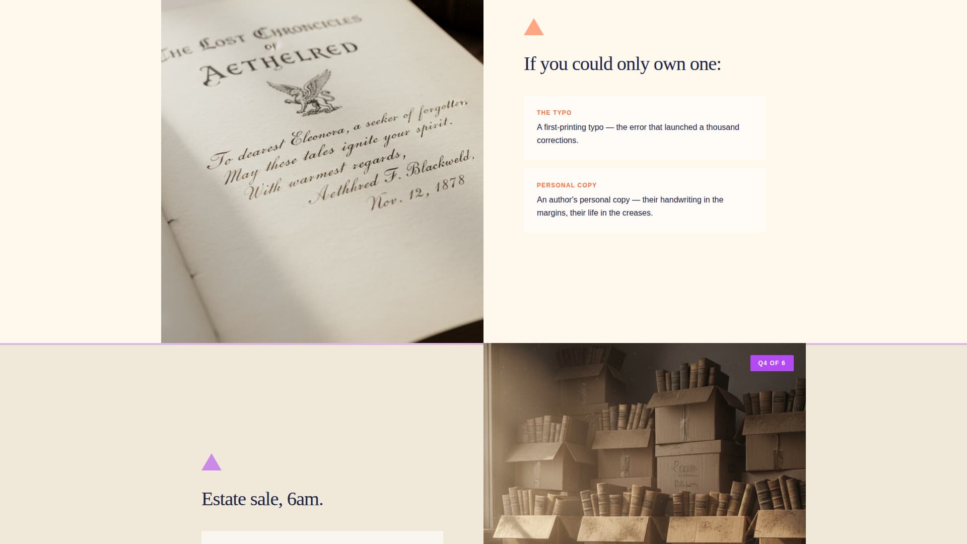 Library & Research Center Booking Website Template