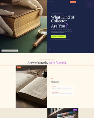 Library & Research Center Booking Website Template