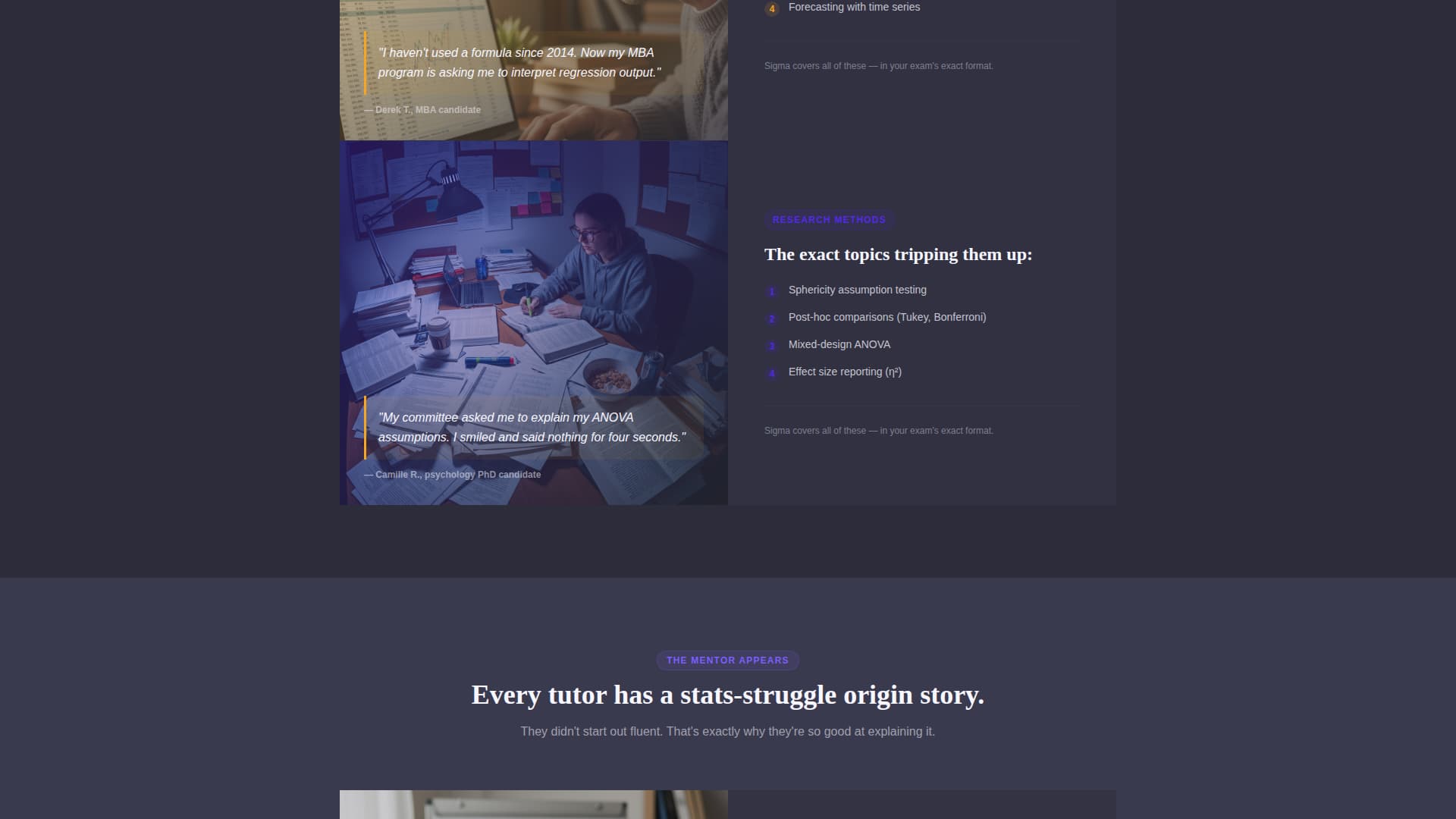 Statistics Education Professional Website Template