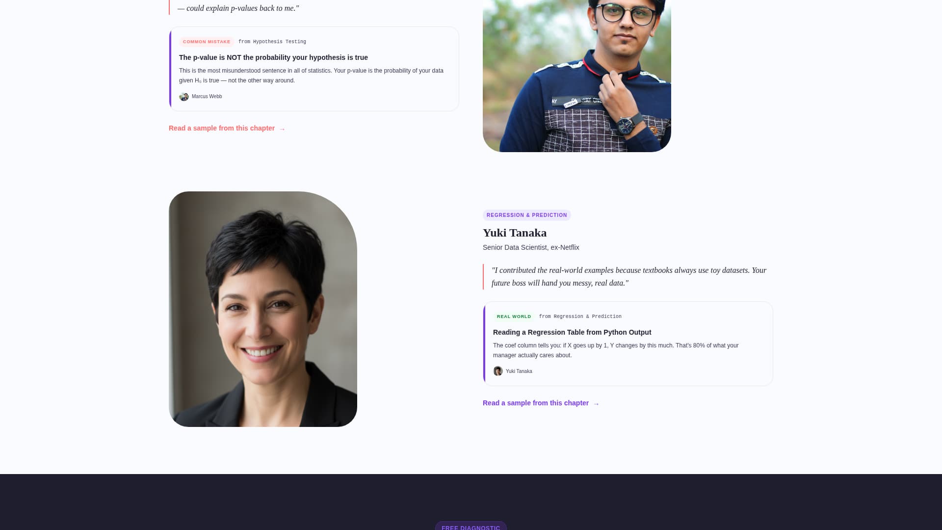 Sigma - Brilliant Statistics Landing Page Template