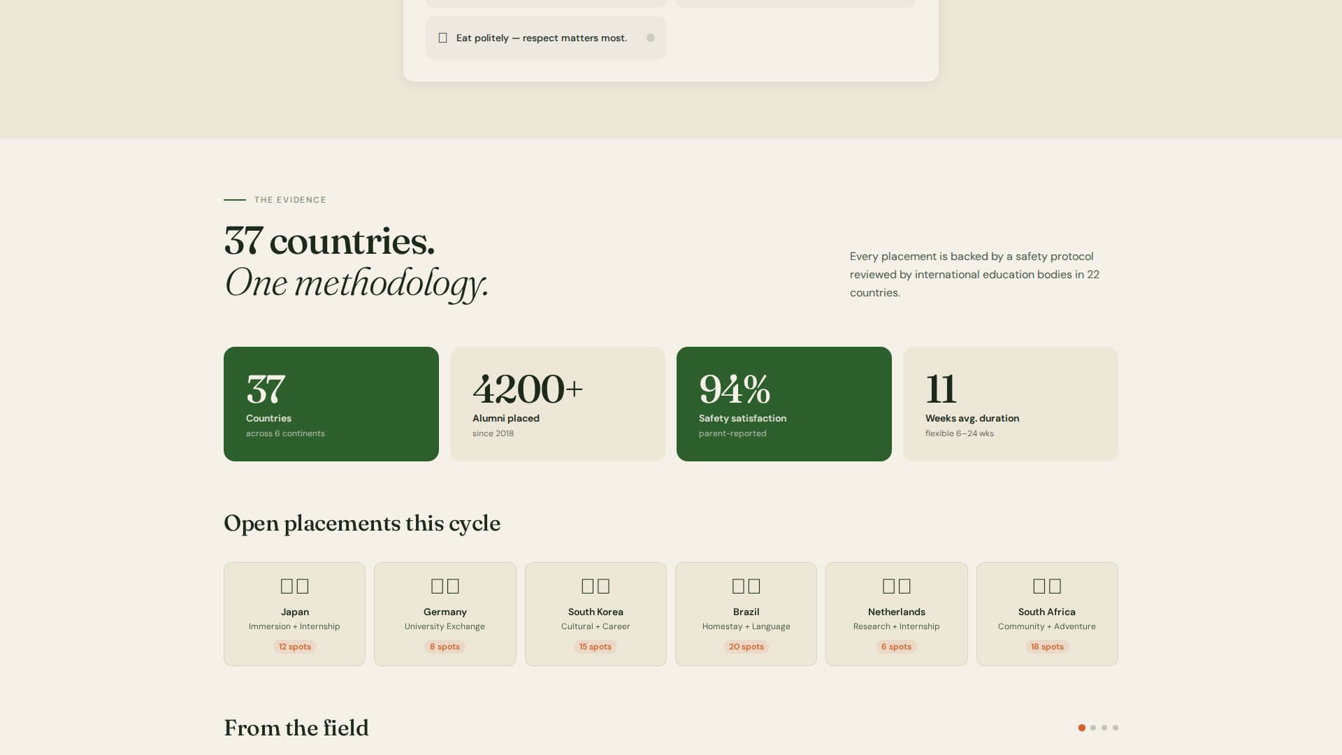 Embark - Precision Exchange Landing Page Template
