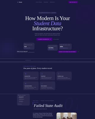 Roster - Authoritative Edtech Landing Page Template