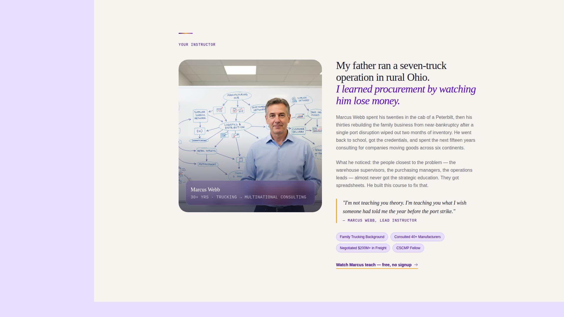 Logistics - Intensive Supplychain Landing Page Template