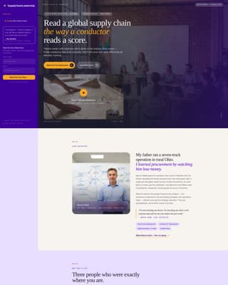 Logistics - Intensive Supplychain Landing Page Template