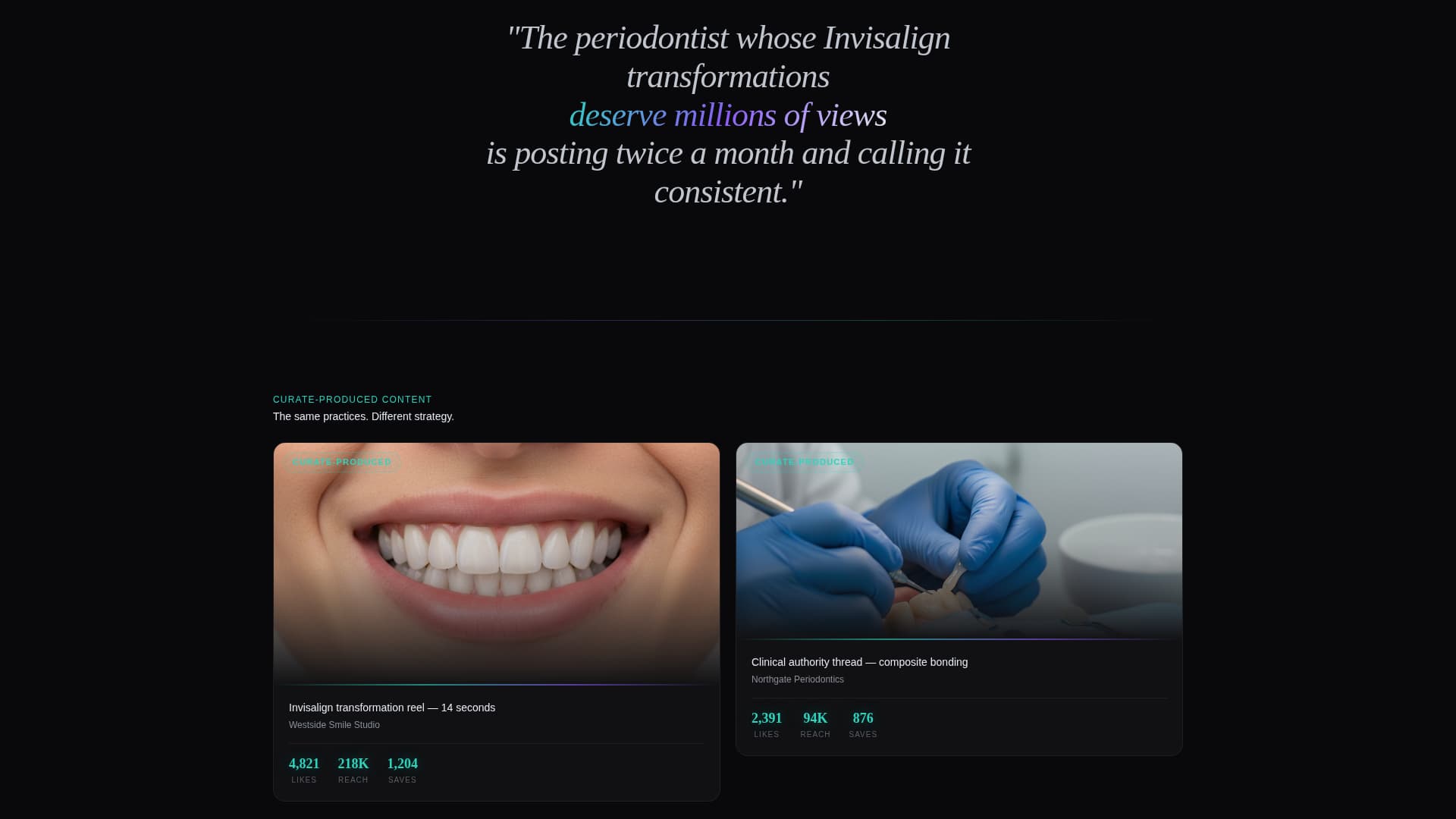 Dental Marketing & Agency Professional Website Template