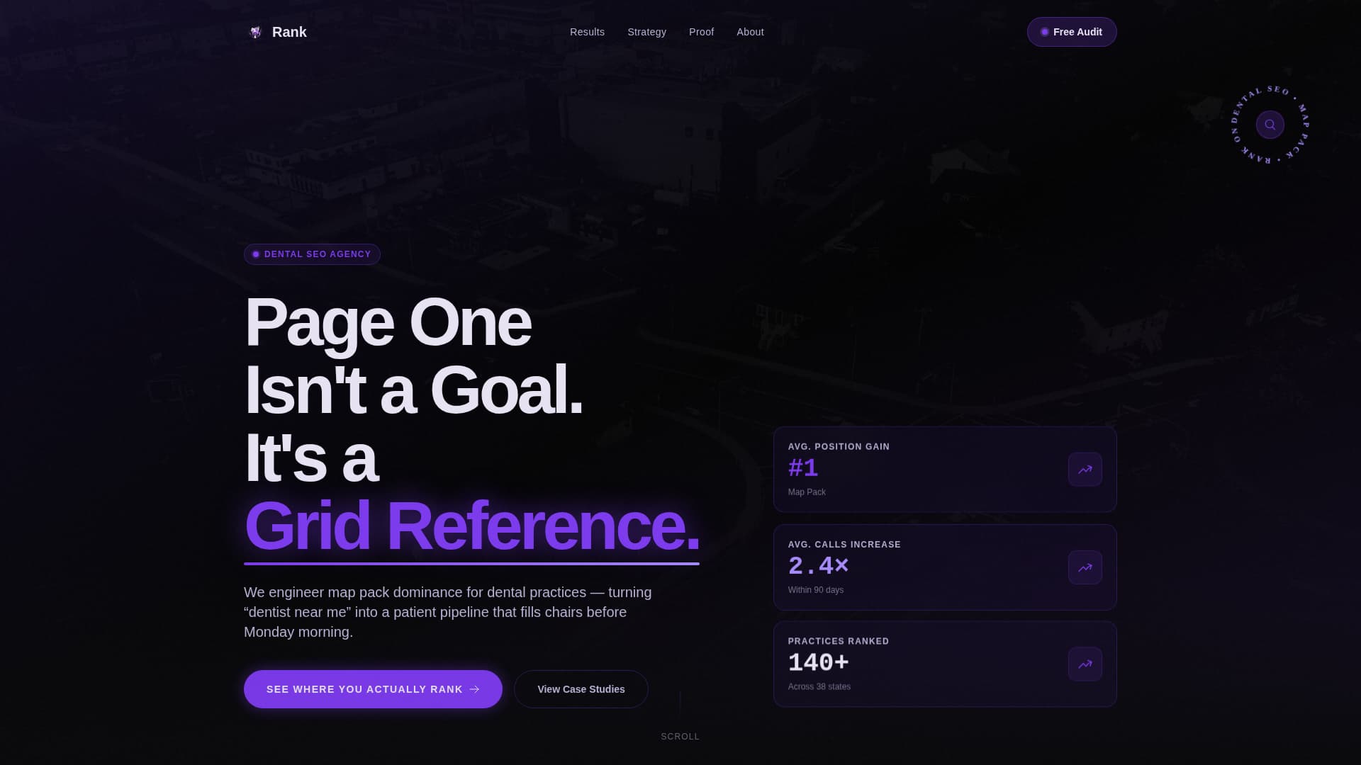 Dental Marketing & Agency Booking Website Template