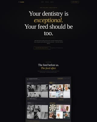 Dental Marketing & Agency Pricing Website Template