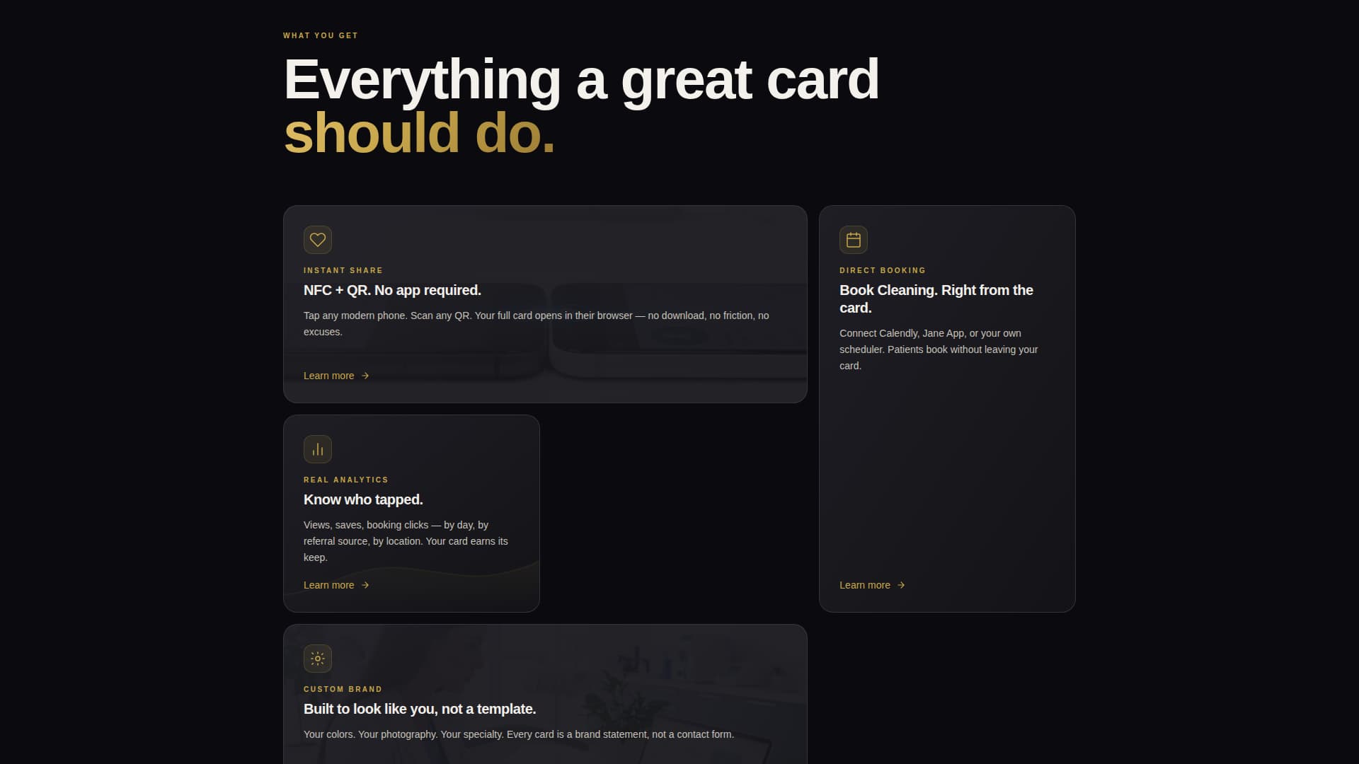 Dentist Profile Booking Website Template