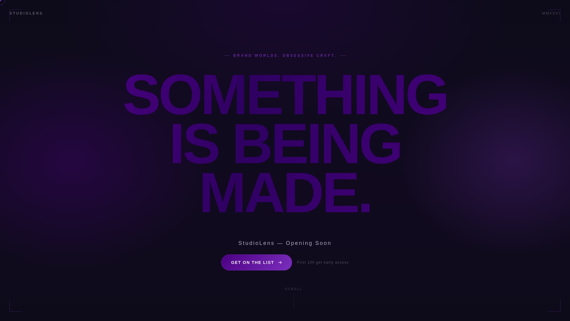 Creative Agency Pre-Launch Website Template