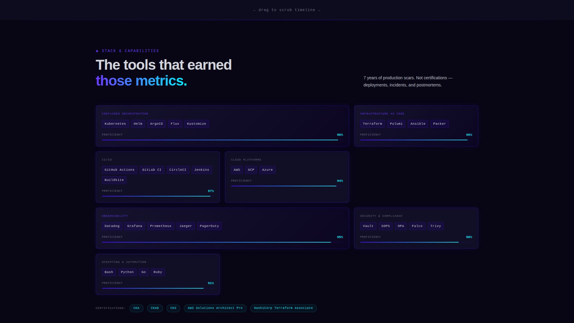 Developer & Tech Portfolio Portfolio Website Template