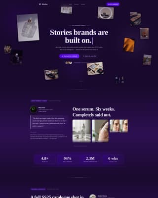 Shutter - Scrollstopping Ecommerce Landing Page Template