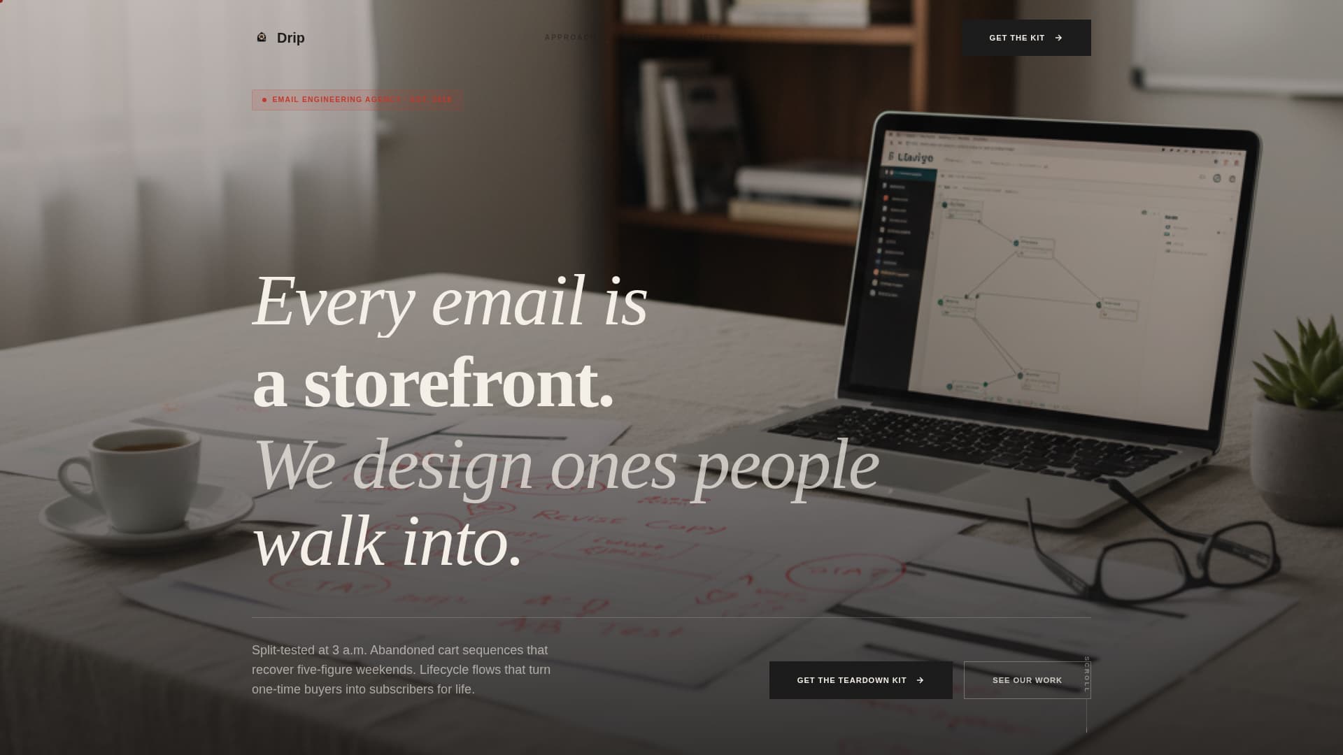 E-Commerce Marketing & Agency Blog Website Template