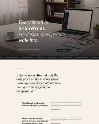 E-Commerce Marketing & Agency Blog Website Template