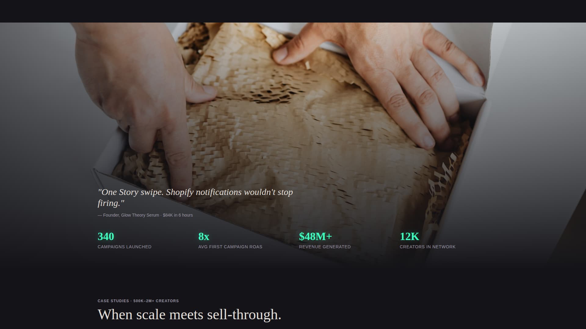 E-Commerce Marketing & Agency Booking Website Template