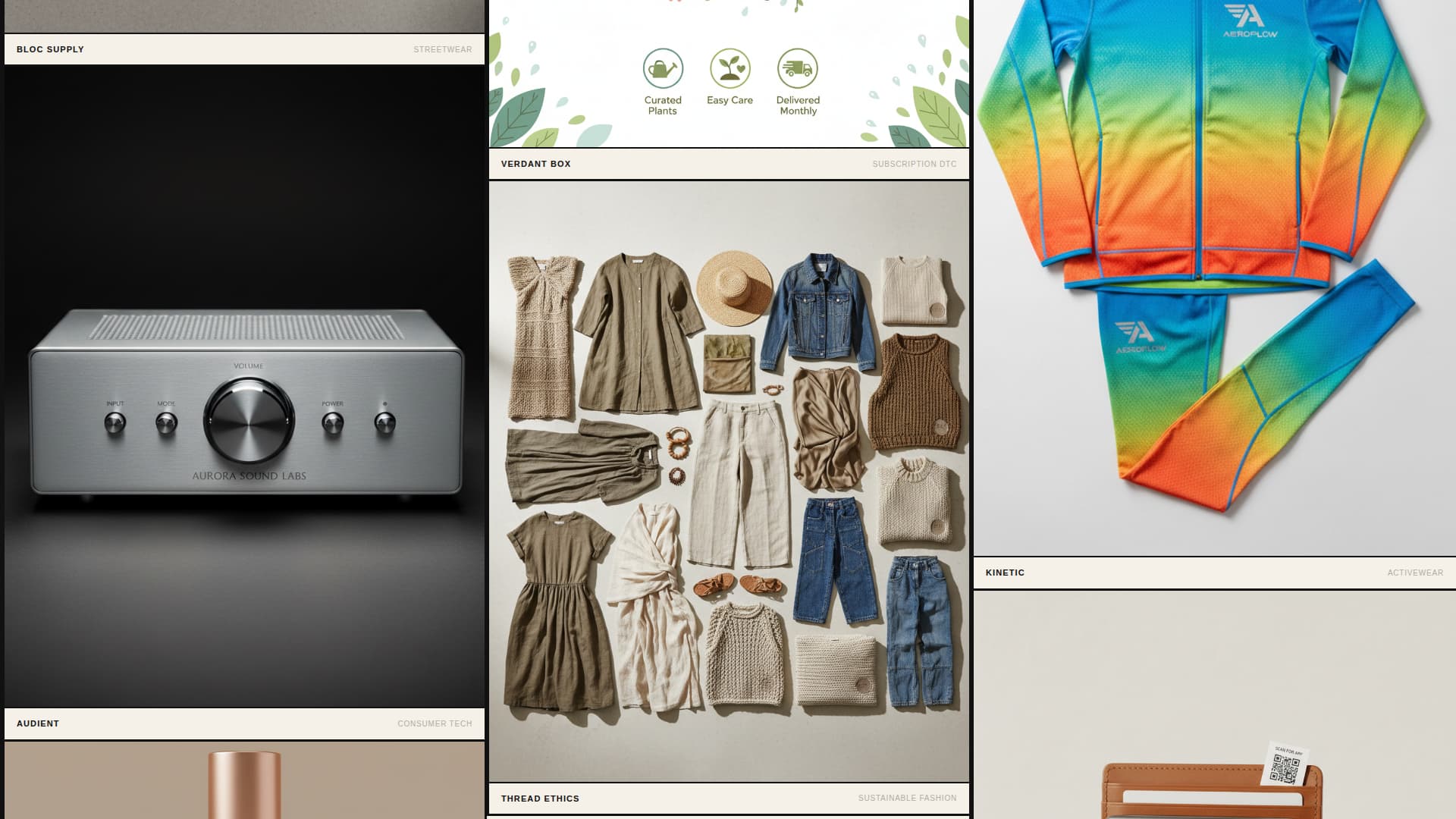 Storefront - Bold Ecommerce Landing Page Template