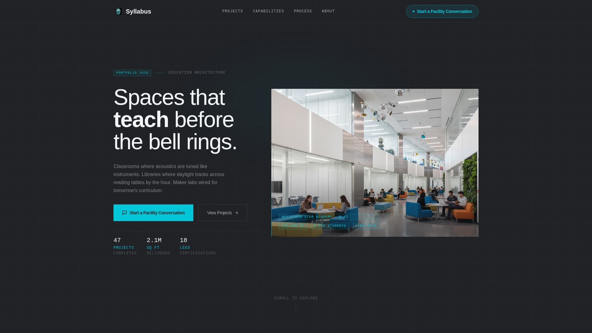 Syllabus - Precision Education Landing Page Template