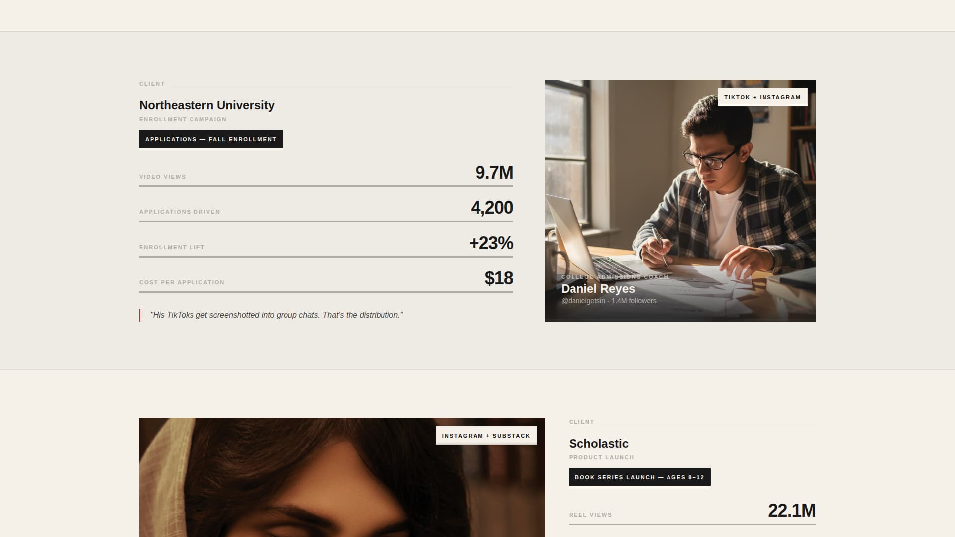 Amplify - Bold Education Landing Page Template