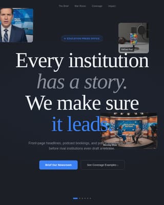 Byline - Powerful Educationpr Landing Page Template