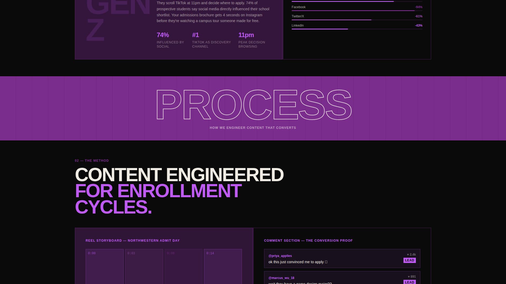 Enroll - Powerful Education Landing Page Template