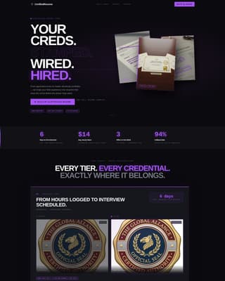 Certified - Powerful Electrician Landing Page Template