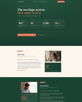 Gazette - Authoritative UPSC Landing Page Template