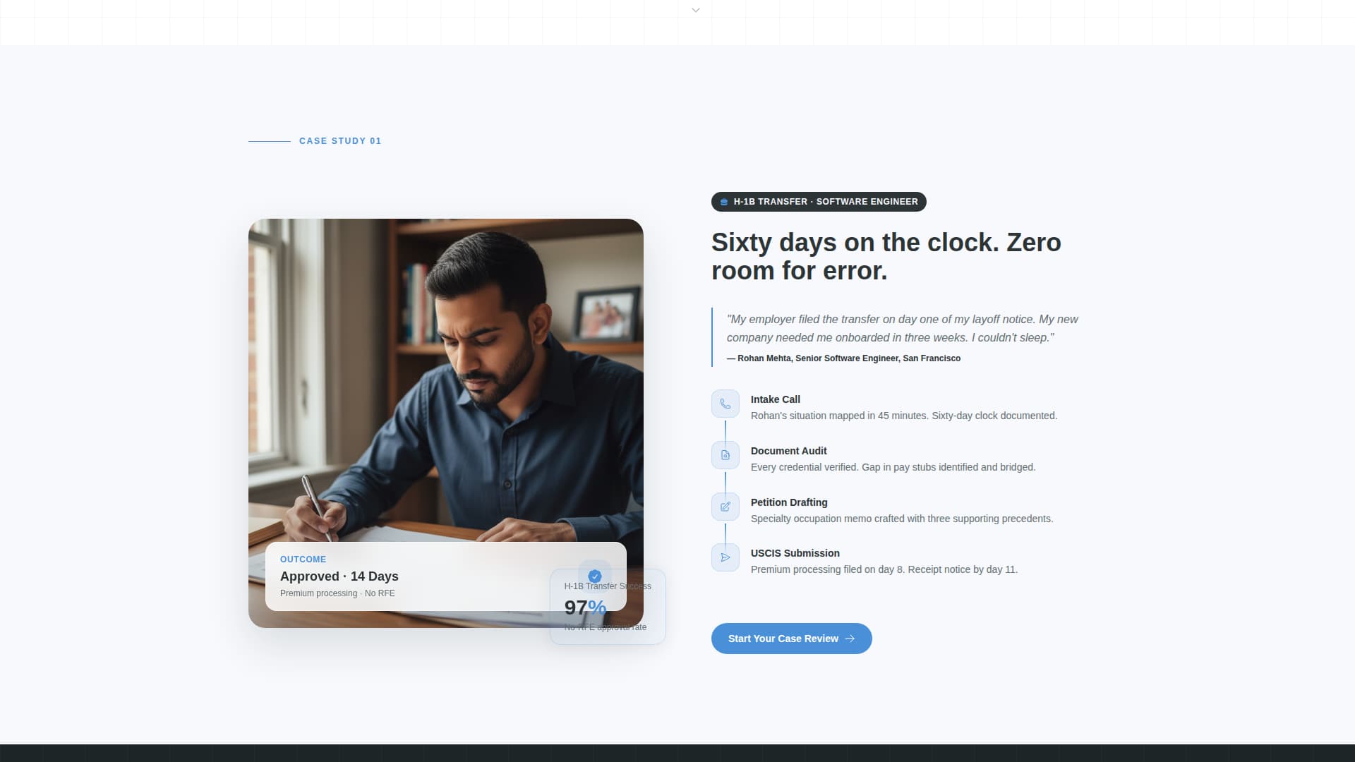 Study Abroad & Admissions Portfolio Website Template