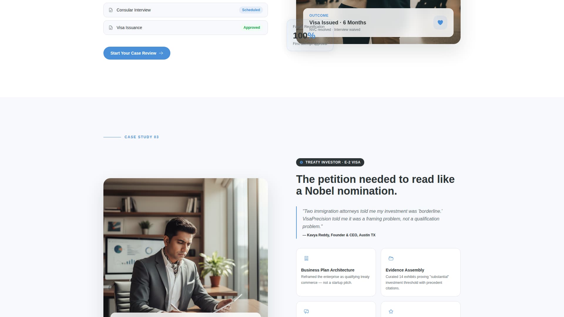 Study Abroad & Admissions Portfolio Website Template