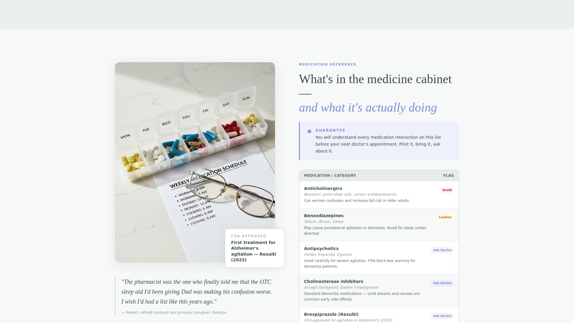 Tether - Compassionate Caregiver Landing Page Template