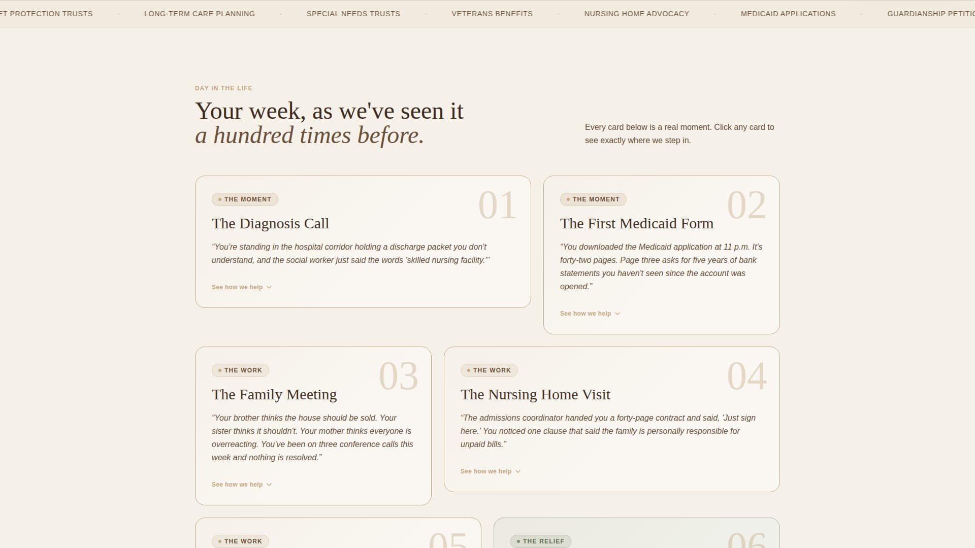 Counsel - Trusted Elderlaw Landing Page Template
