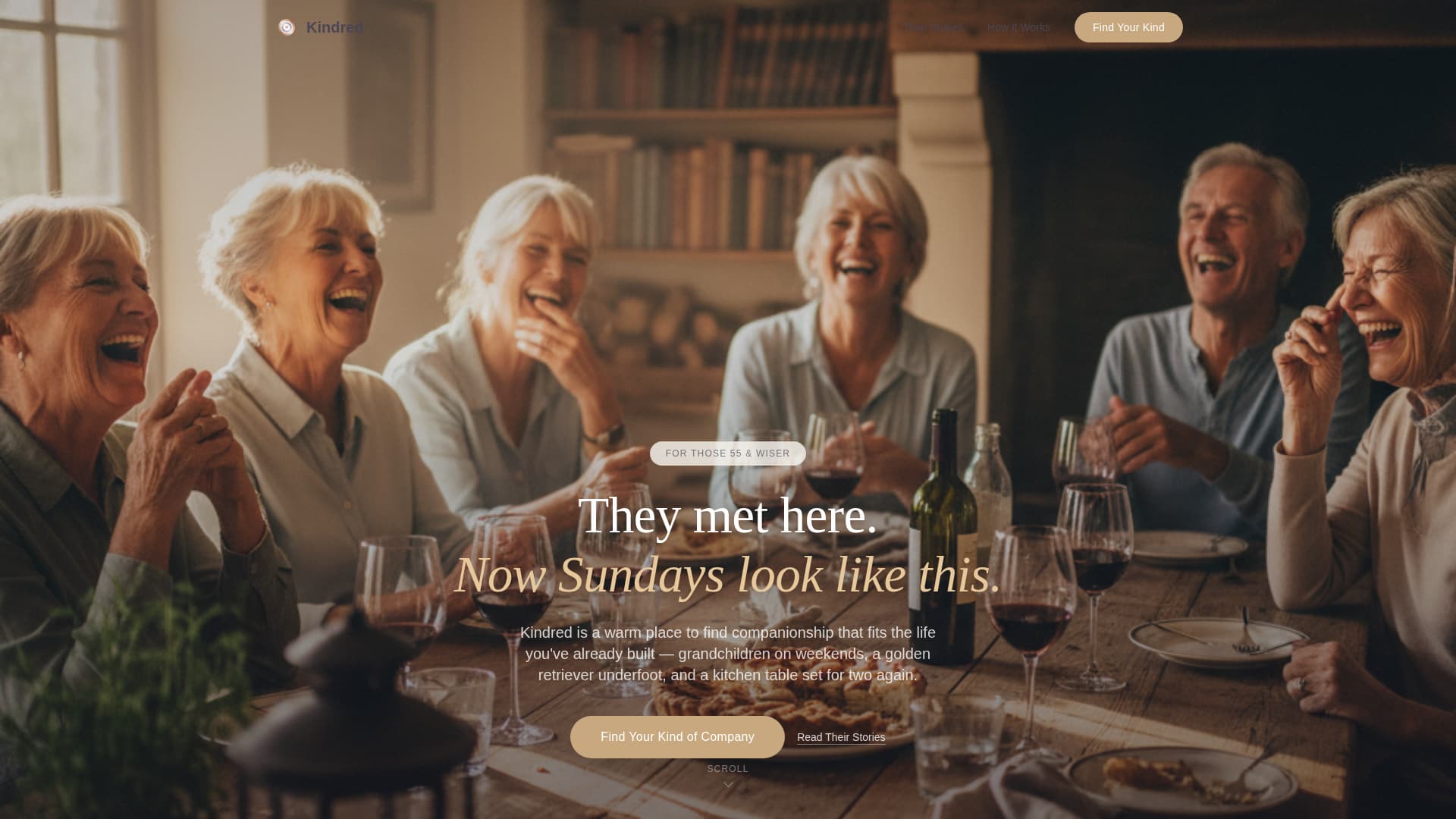 Senior - Highconverting Dating Landing Page Template