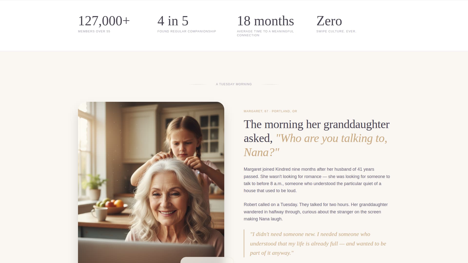 Senior - Highconverting Dating Landing Page Template