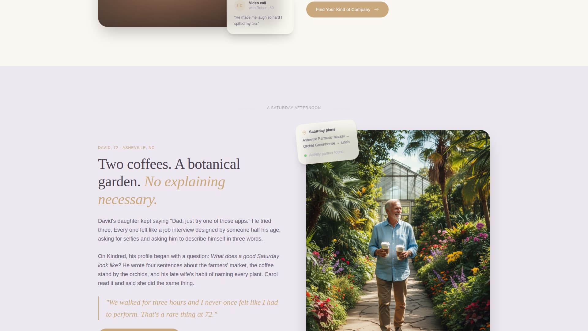 Senior - Highconverting Dating Landing Page Template