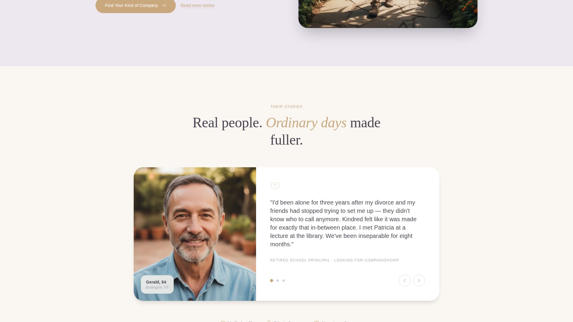 Senior - Highconverting Dating Landing Page Template