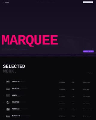 Entertainment - Modern Branding Landing Page Template