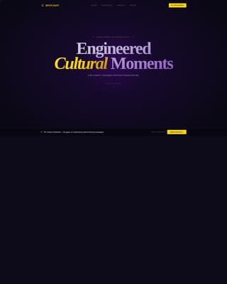 Spotlight - Awardwinning Influencer Landing Page Template