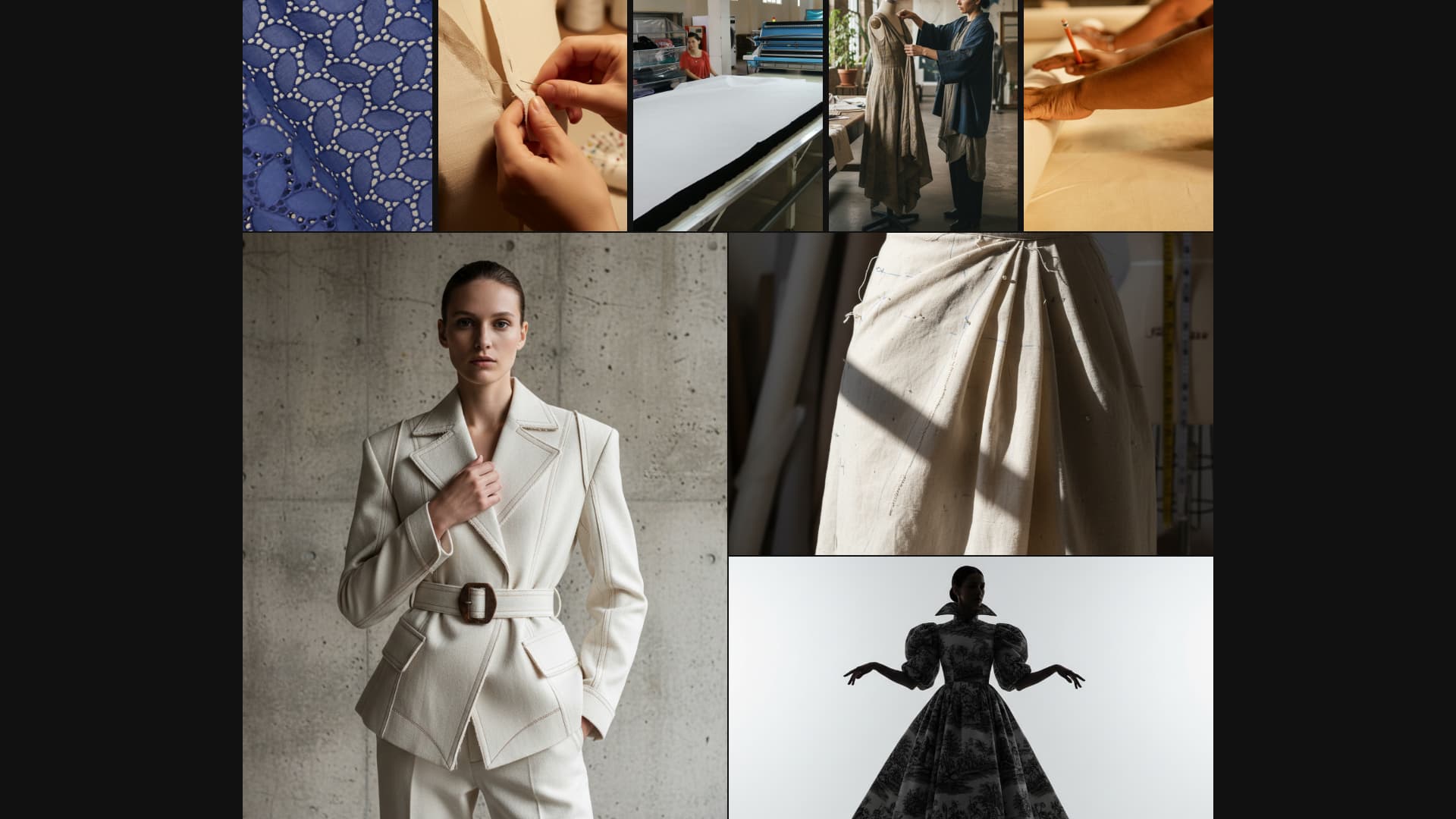 Fashion Designer Portfolio Booking Website Template