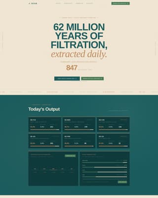 Seam - Powerful Diatomite Landing Page Template