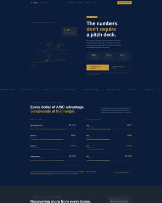 Vein - Authoritative Goldmining Landing Page Template