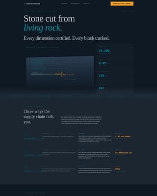 Stone — Industrial Natural Stone Landing Page Template