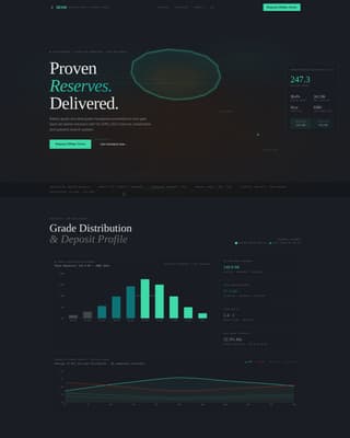 Seam - Proven Manganese Landing Page Template