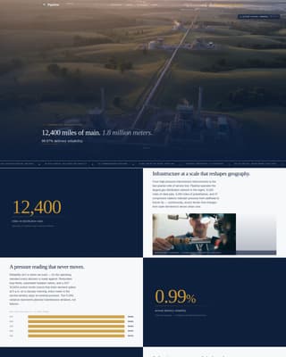 Oil & Gas Professional Website Template