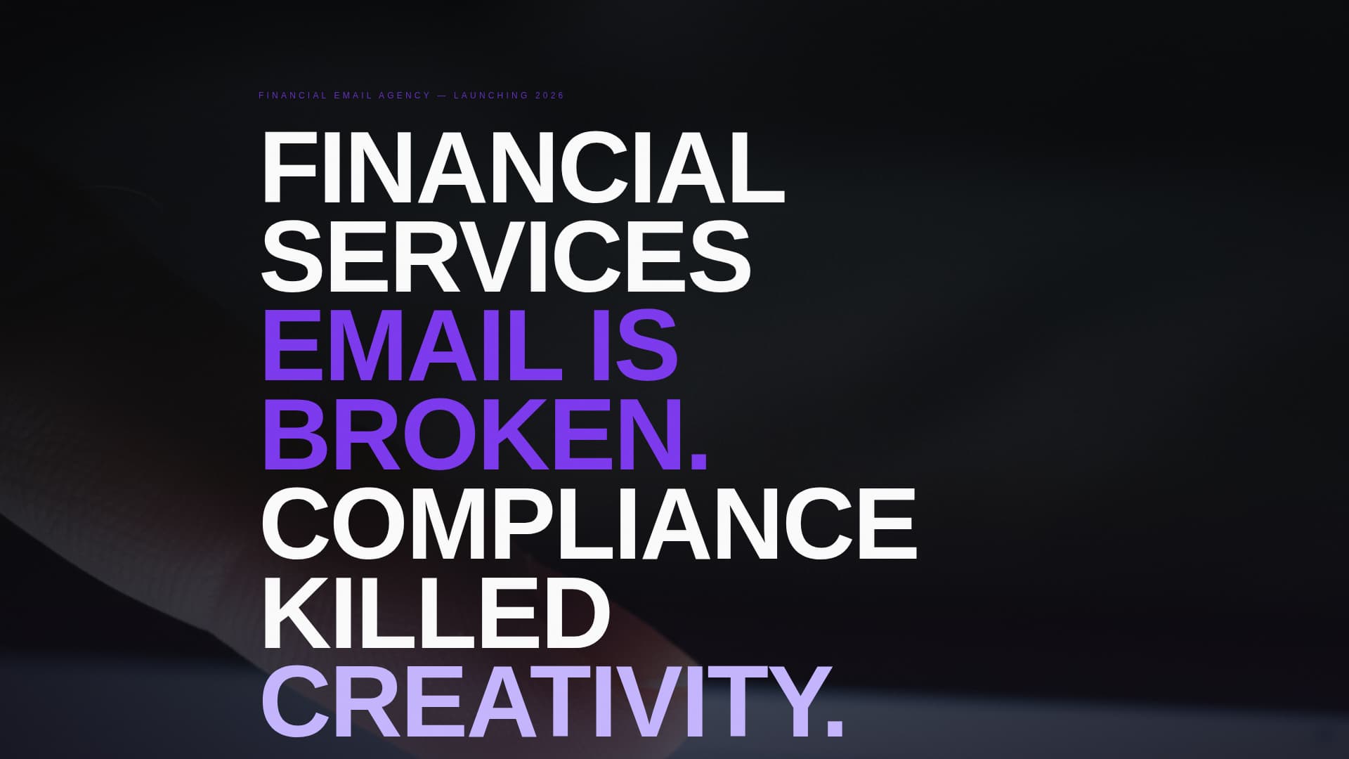 Comply - Fearless Fintech Landing Page Template