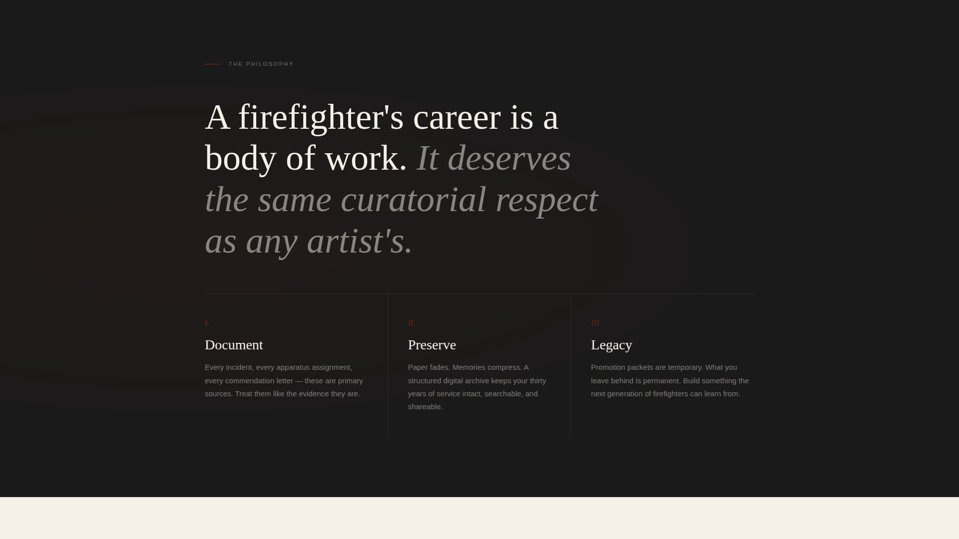 Turnout - Powerful Firefighter Landing Page Template