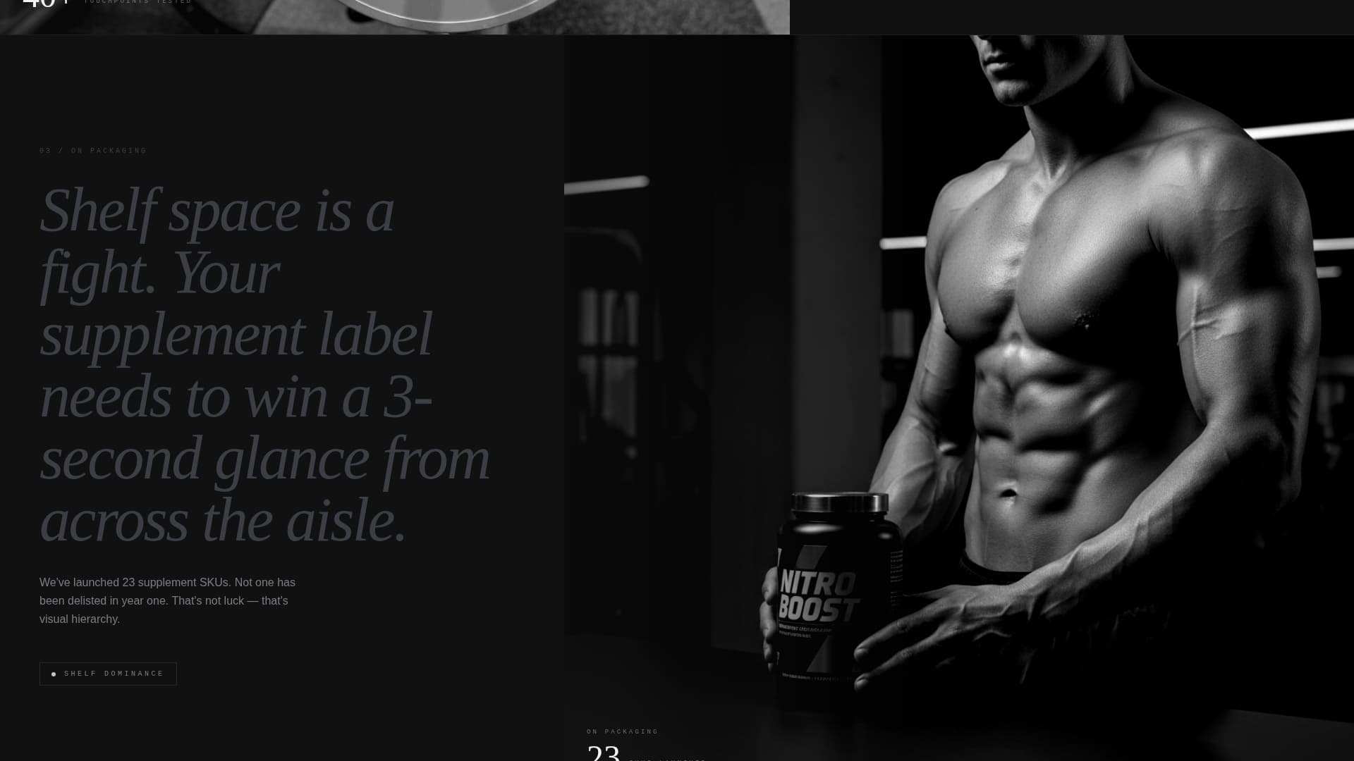 Forge - Powerful Fitnessbranding Landing Page Template