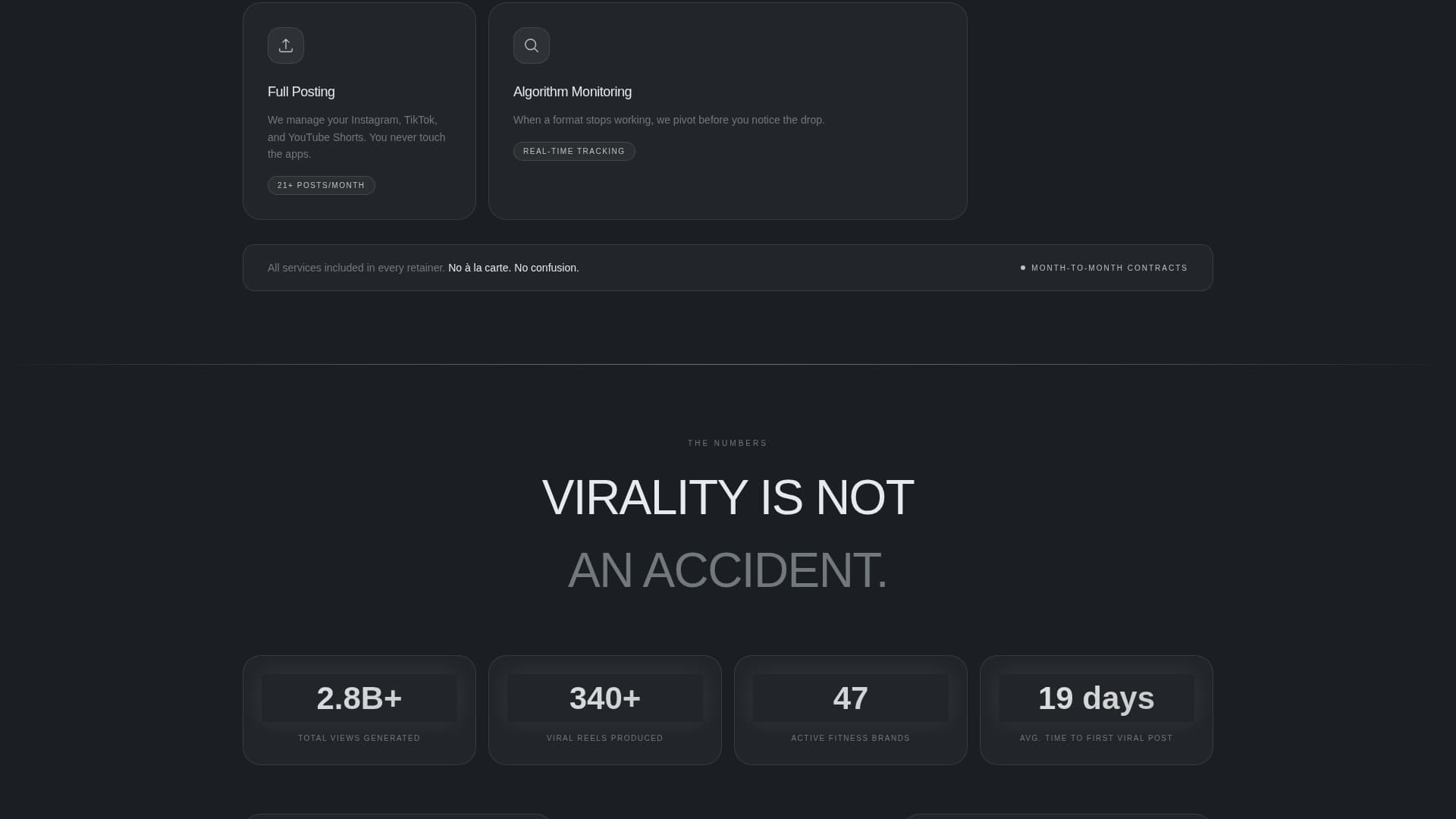 Pump - Scroll Stopping Fitness Agency Landing Page Template