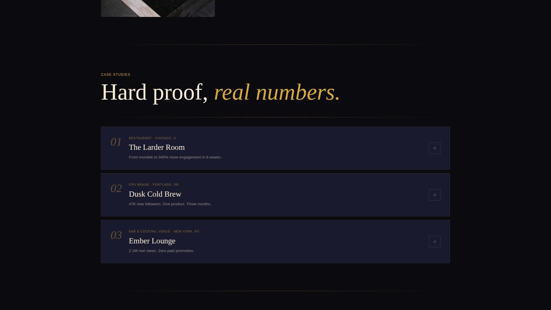 Feast - Scrollstopping Agency Landing Page Template