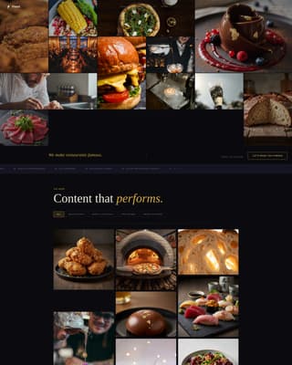 Feast - Scrollstopping Agency Landing Page Template