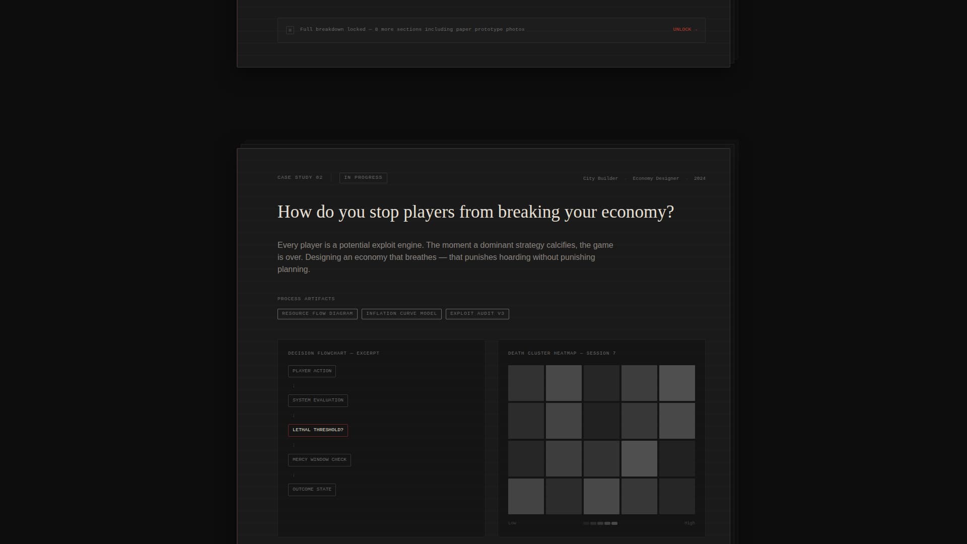 Inkwell - Obsessive Game Designer Landing Page Template