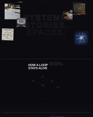 Forge - Brutalist Game Designer Landing Page Template